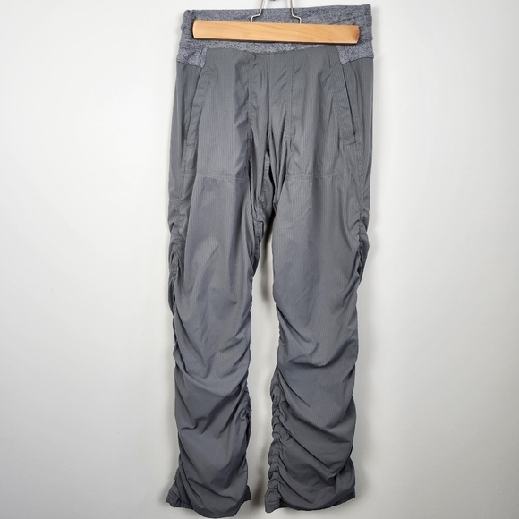 Ivivva By Lululemon Dance Studio Style Pants Baggy Joggers Grey Size 12 - Picture 1 of 11